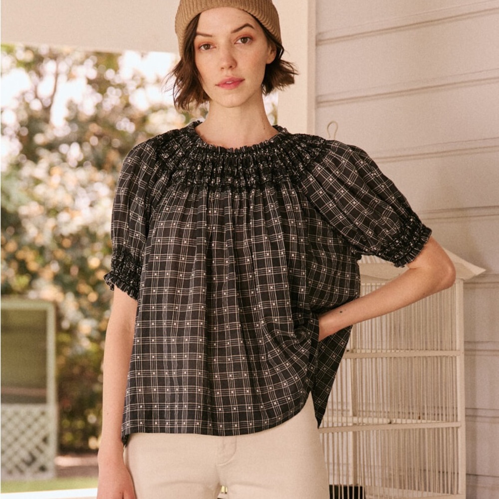 The Great plaid Fair top size 0